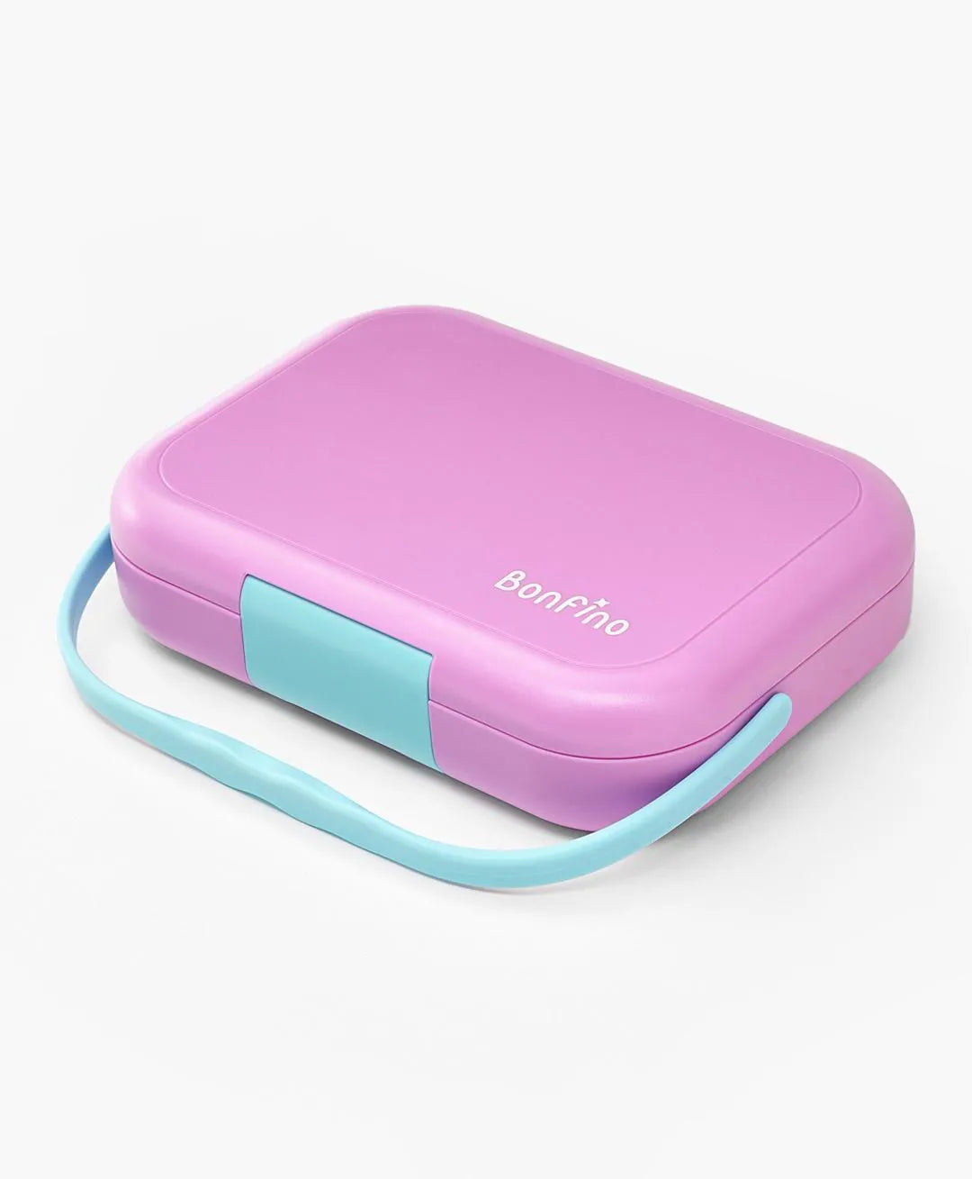 Bonfino Pink Bento Lunch Box - BPA-Free, Leak-Resistant, Microwave & Dishwasher Safe, 765ml