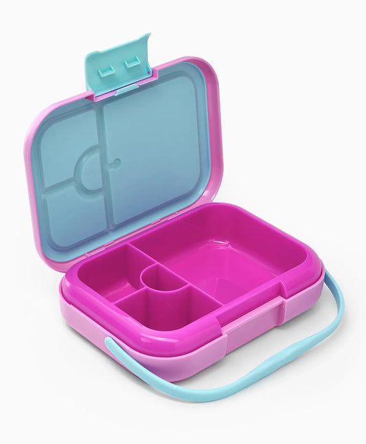 Bonfino Pink Bento Lunch Box - BPA-Free, Leak-Resistant, Microwave & Dishwasher Safe, 765ml
