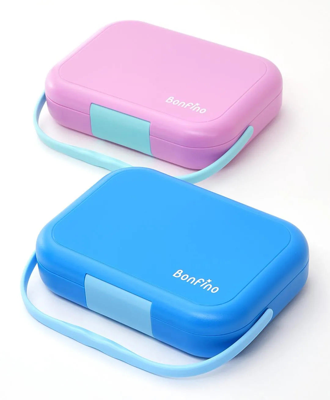 Bonfino Pink Bento Lunch Box - BPA-Free, Leak-Resistant, Microwave & Dishwasher Safe, 765ml