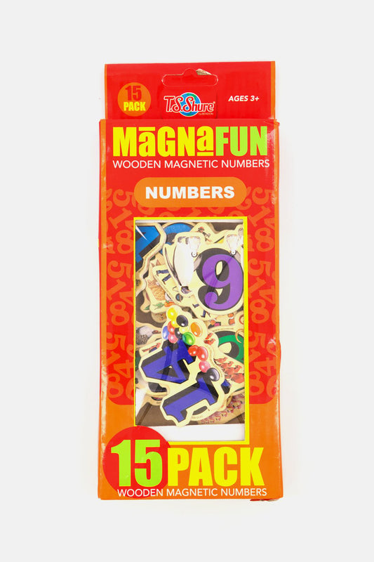Shop Nowbendon 15 Pack Wooden Magnetic Numbers Red Beige Comboavailable At Hapifinds In Pakistan
