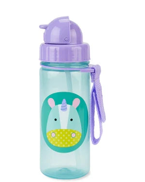 Skiphop Zoo Straw Bottle - Unicorn