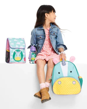 Skiphop Zoo Straw Bottle - Unicorn