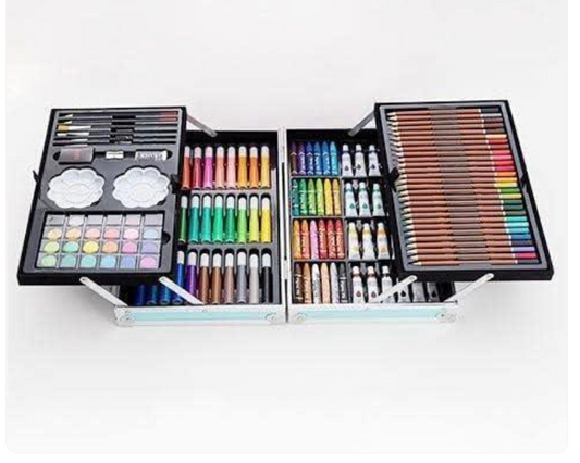 Art Set (145 Pieces) - Creative Drawing Kit - Spiderman