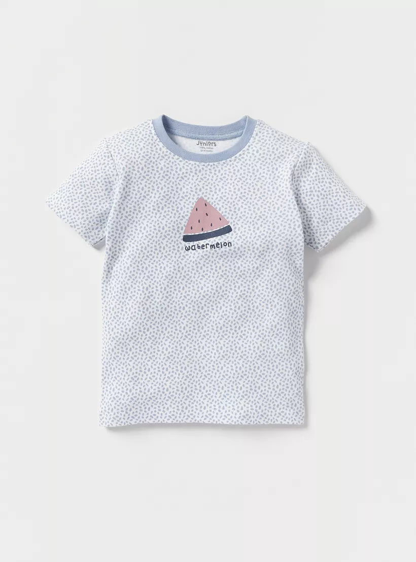 Juniors Shirt and Trouser Set Watermelon 2Y