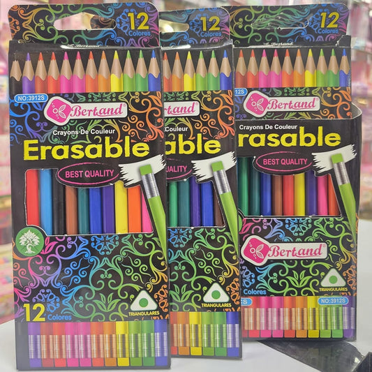 Bertand Erasable Colors (Pack of 12)