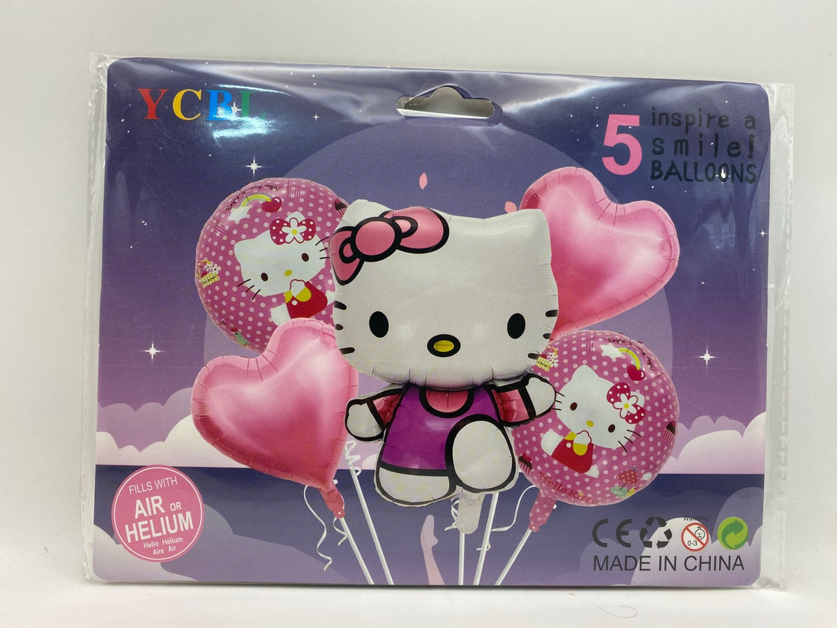 Character Foil Balloons Set - Hello Kitty