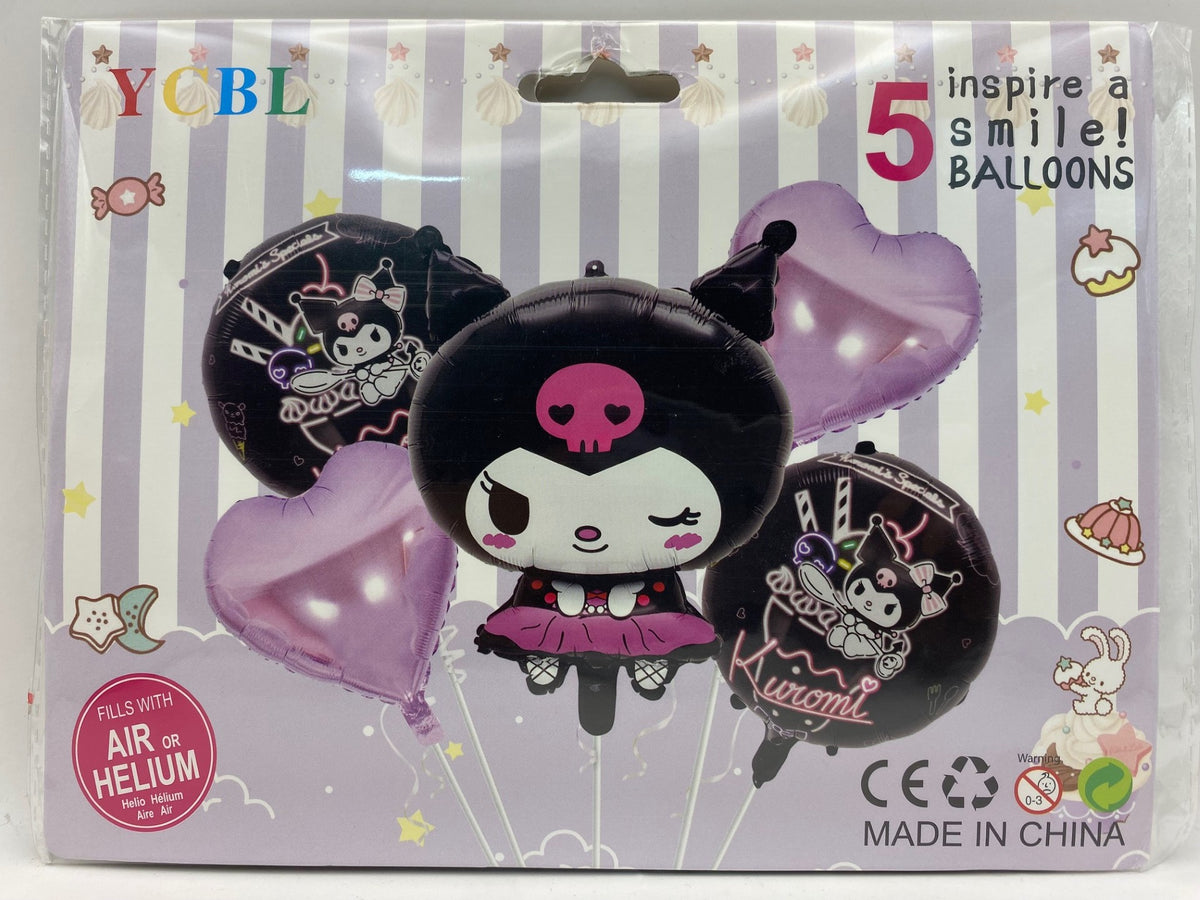 Character Foil Balloons Set - Kuromi