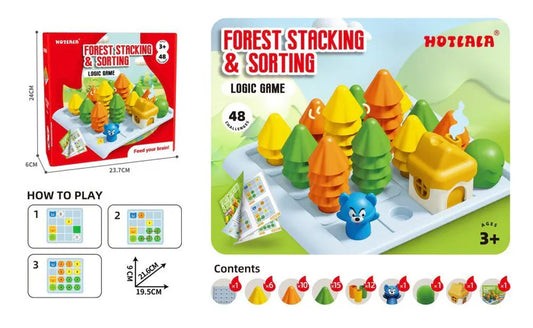 Forest Stacking & Sorting - Logic Game