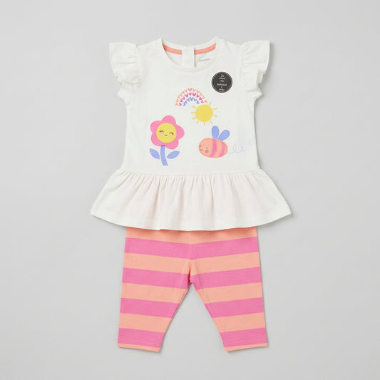 Juniors Shirt and Shirt and trouser Set White 6-9 M