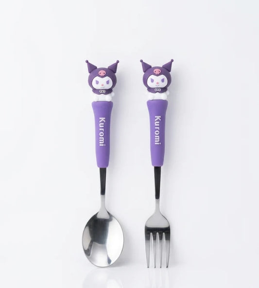 Metal Cutlery Stainless Steel - Kuromi