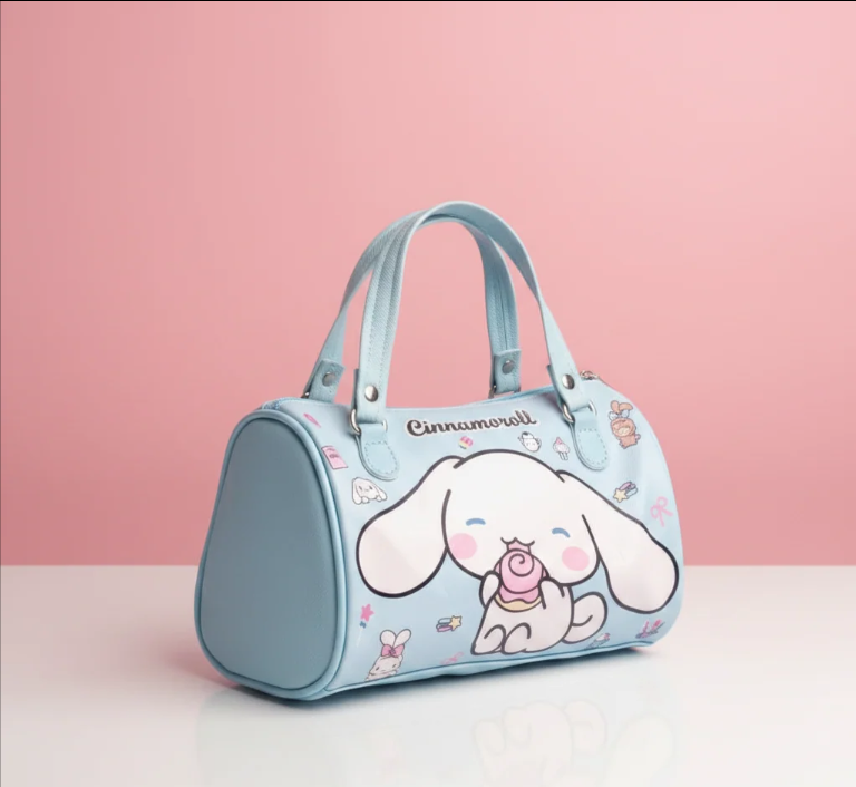 Kids Duffle Travel Picnic Bag - Cinnamoroll