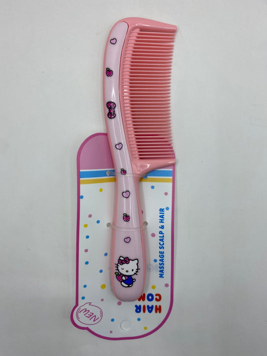 Kids Hair Comb - Hello Kitty (Pink)