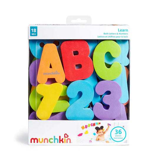 Munchkin - Learn Bathtime - Letters & Numbers