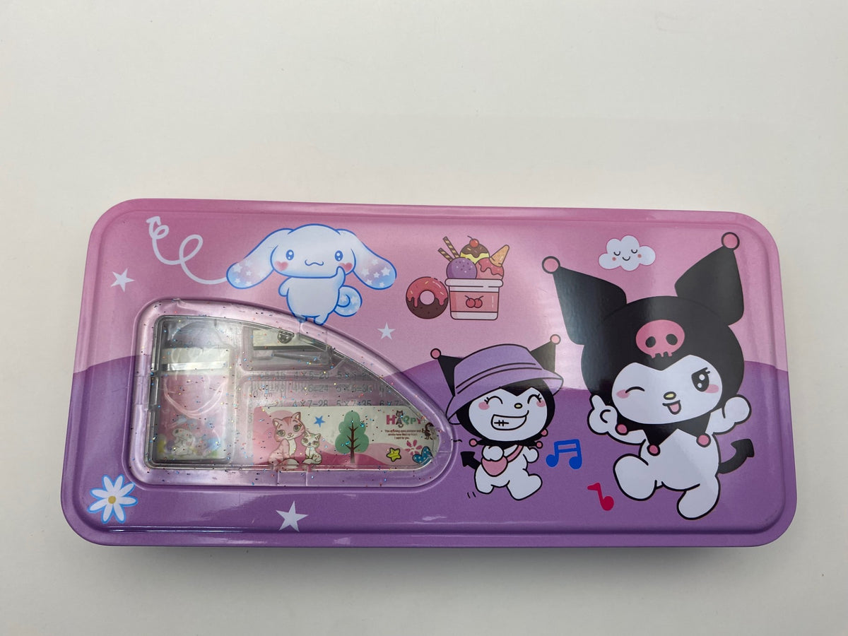Metal Box Stationery Set - Kuromi