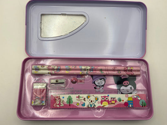 Metal Box Stationery Set - Kuromi