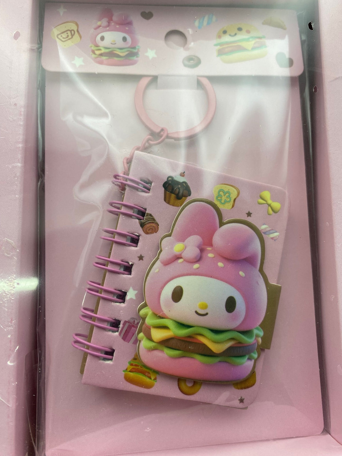 Mini Notebook Keychain - Sanrio