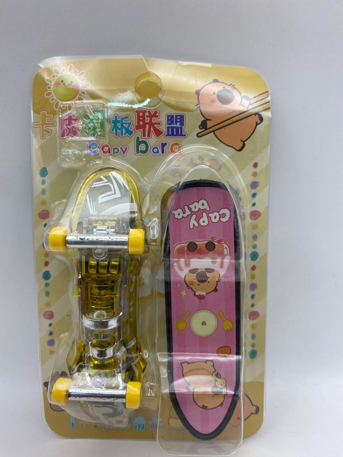 Mini Pocket Skateboard - Set of 2 (Random Colors)