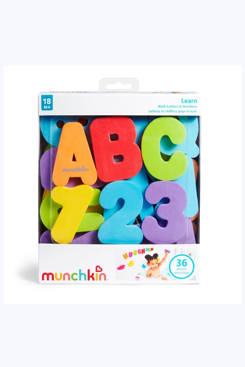 Munchkin - Learn Bathtime - Letters & Numbers