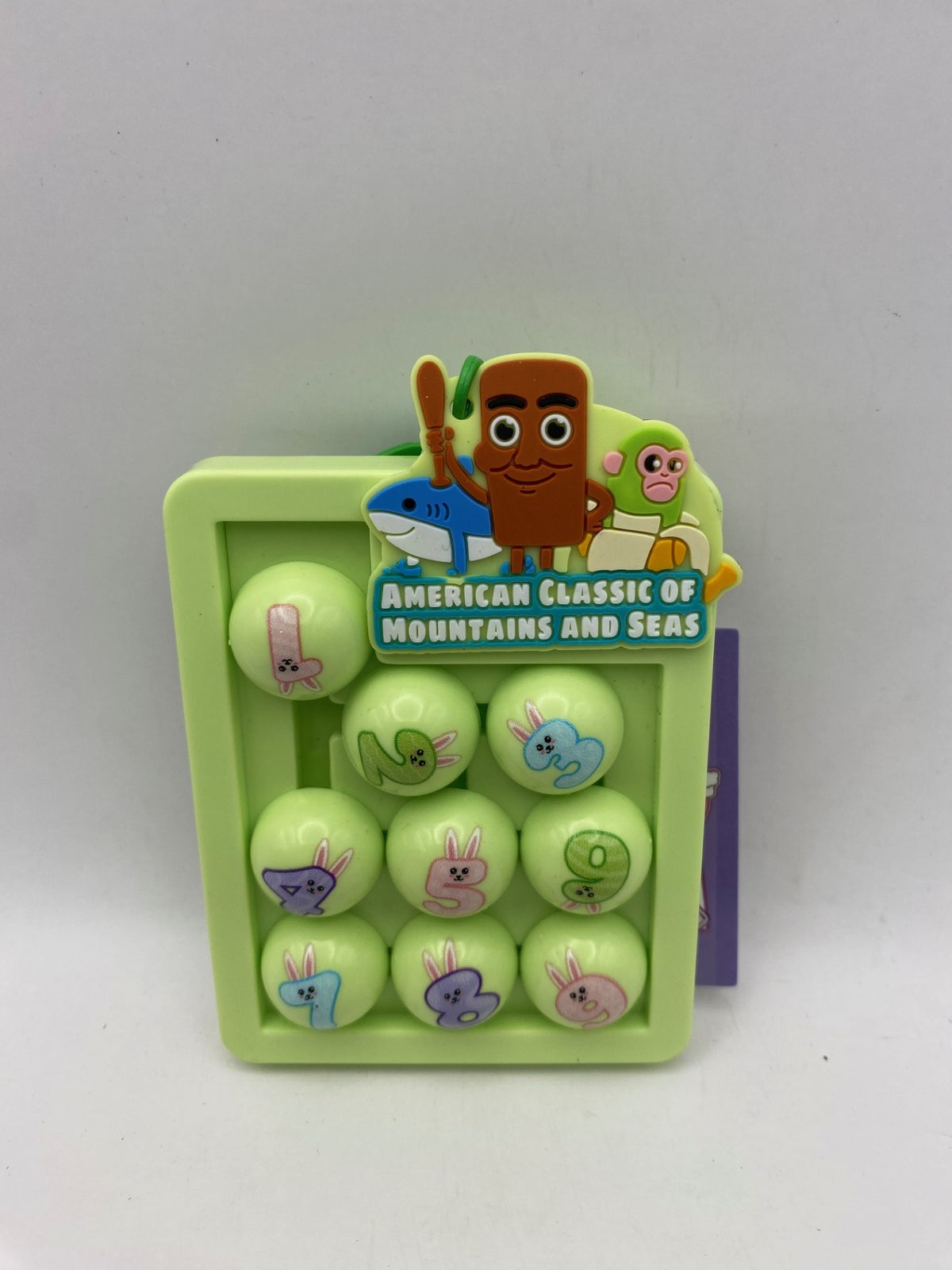Number Puzzle Pocket Game (Random Color)