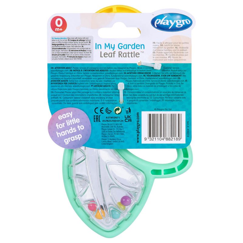 Playgro Leaf Rattle