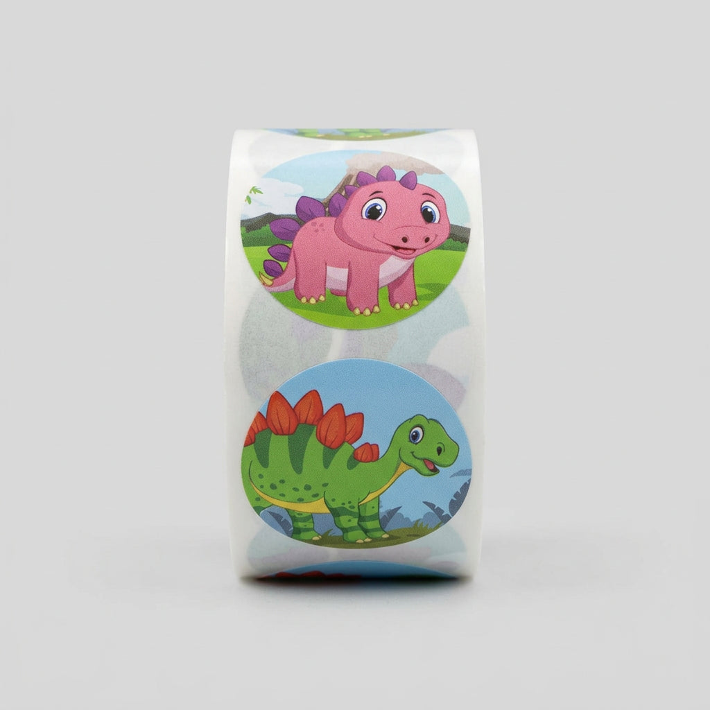 Sealing Sticker Roll - Dinosaur