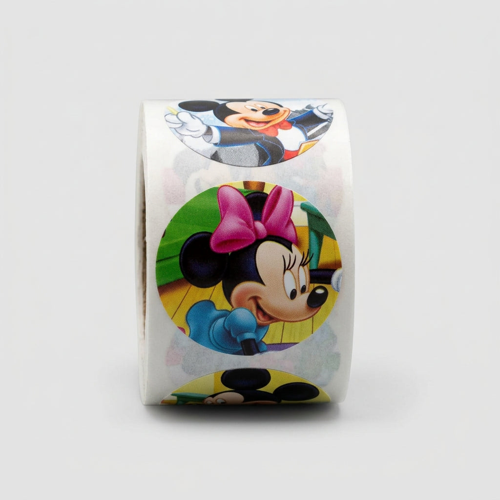 Sealing Sticker Roll - Mickey Mouse & Donald Duck