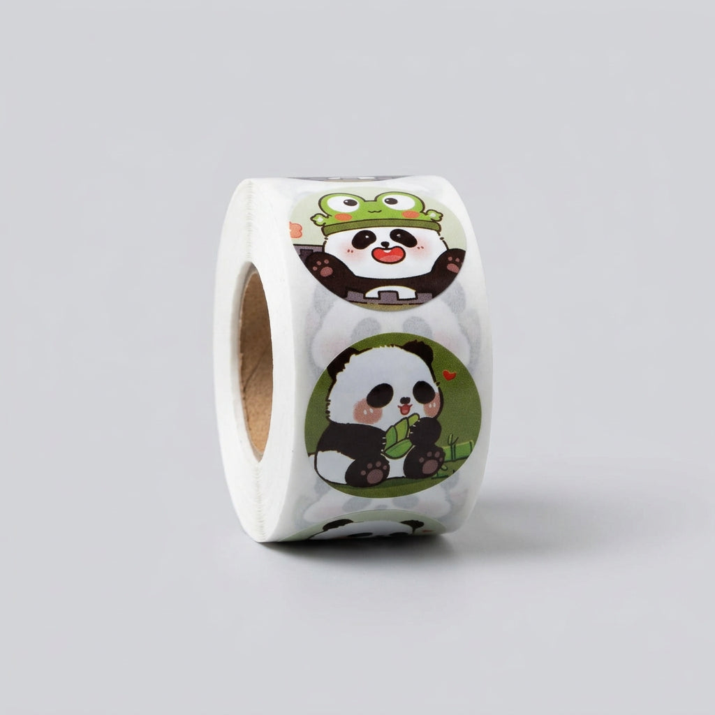 Sealing Sticker Roll - Panda