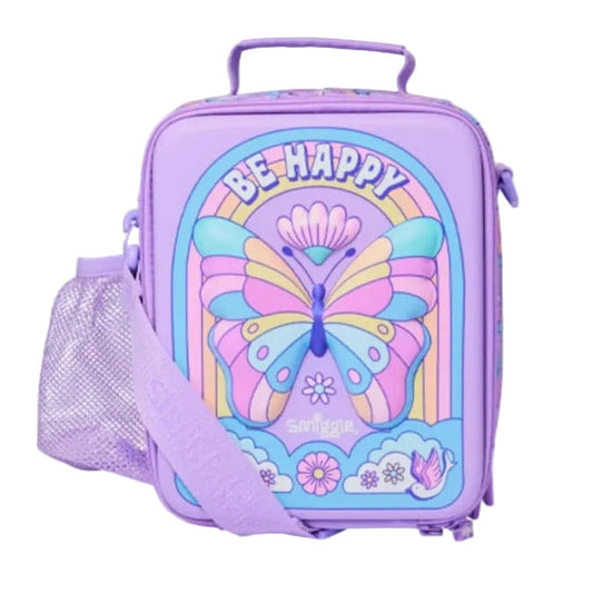 Smiggle Hardtop Lunch Bag (3D) - Butterfly