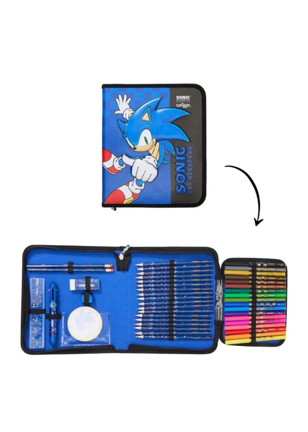 Smiggle Art Stationery Set -Sonic