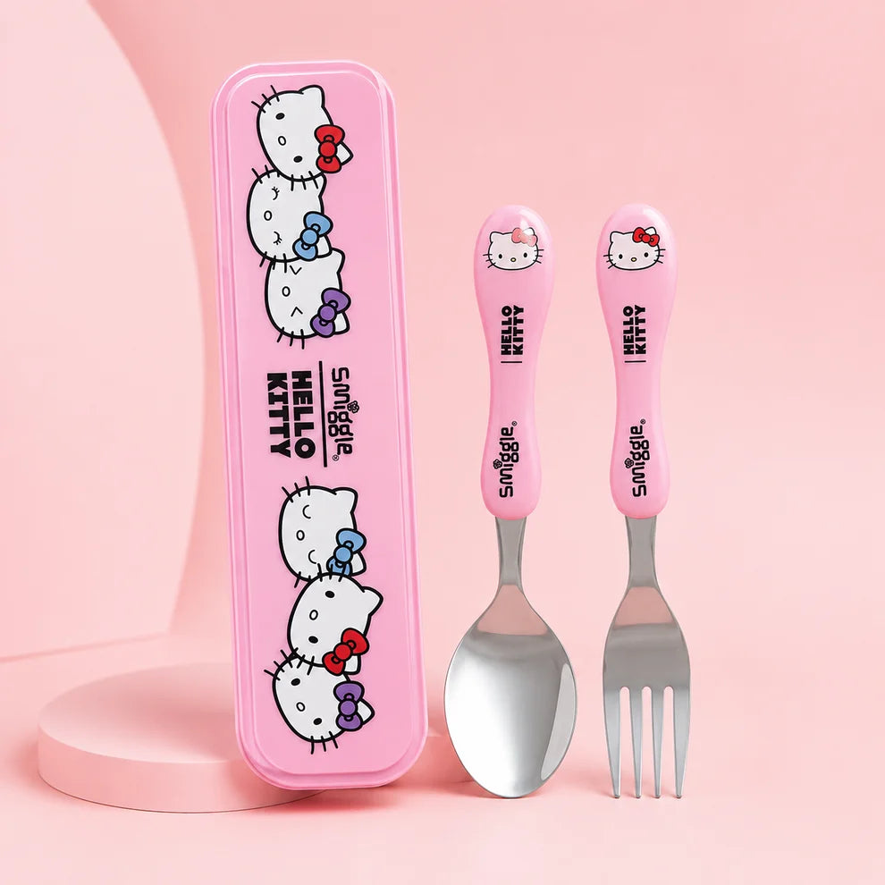 Smiggle Cutlery Set - Hello Kitty