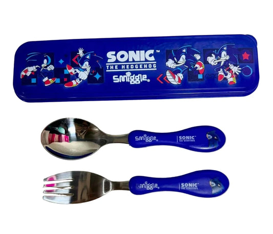 Smiggle Cutlery Set - Sonic
