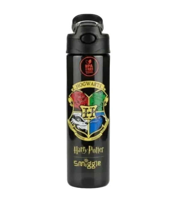 Smiggle Flip Plastic Sipper Water Bottle - BPA Free - 680ML/ 23FL OZ - Harry Potter