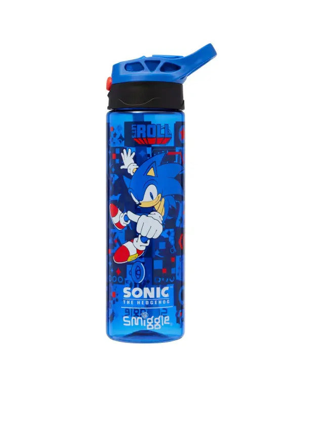 Smiggle Insulated Stainless Steel Flip Drink Water Bottle - 520 ml - Sonic