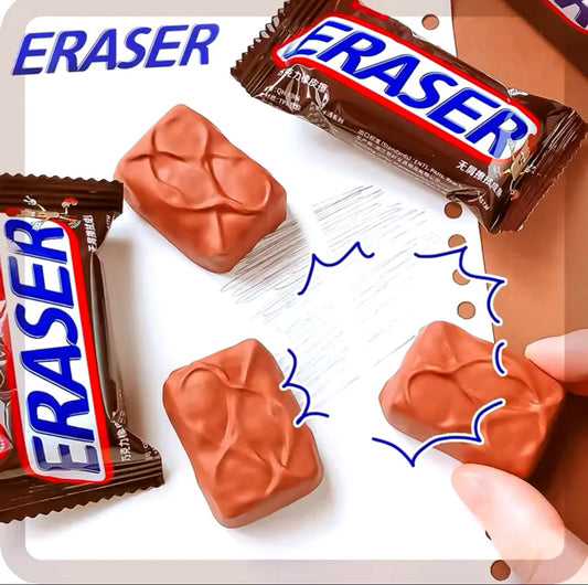 Snickers Chocolate Prank Eraser