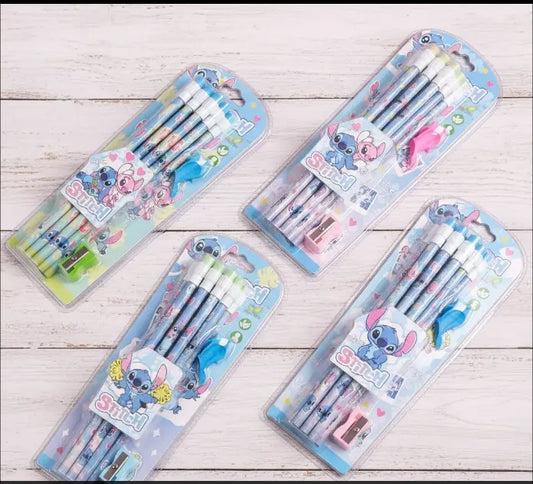 Stitch Animal - Pencil Set of 14
