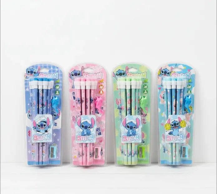 Stitch Animal - Pencil Set of 14