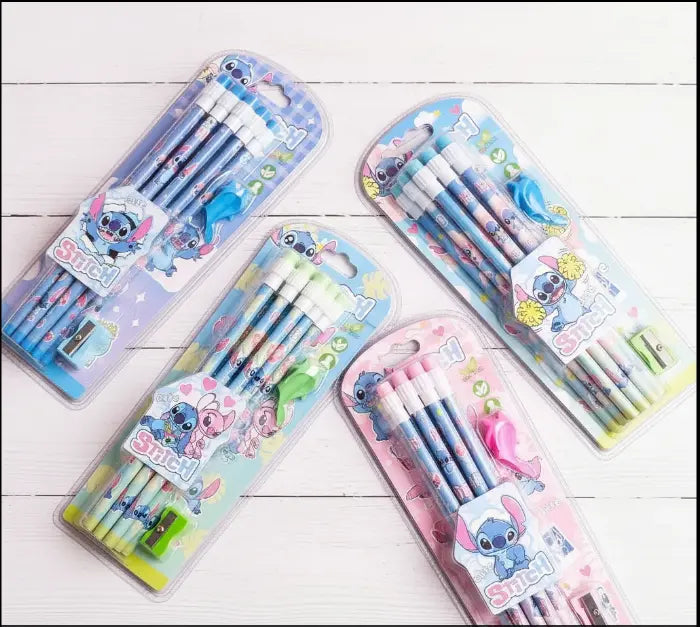 Stitch Animal - Pencil Set of 14 in Pakistan