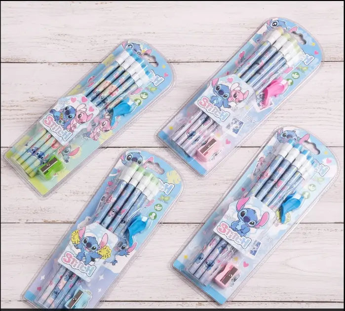 Stitch Animal Pencil Set of 14 at Hapifinds