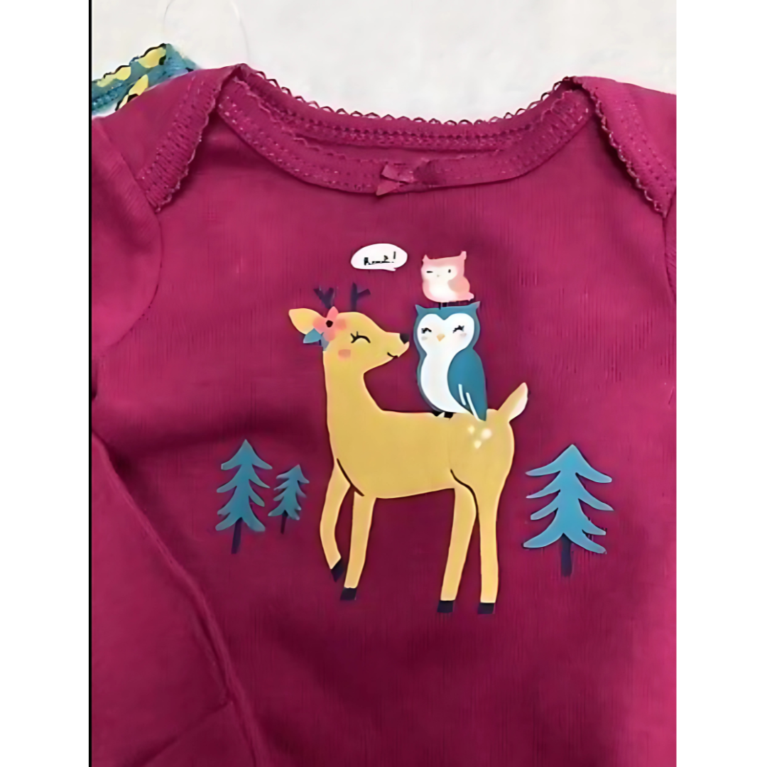Carters Baby Romper and Trouser Set (3 Pc)