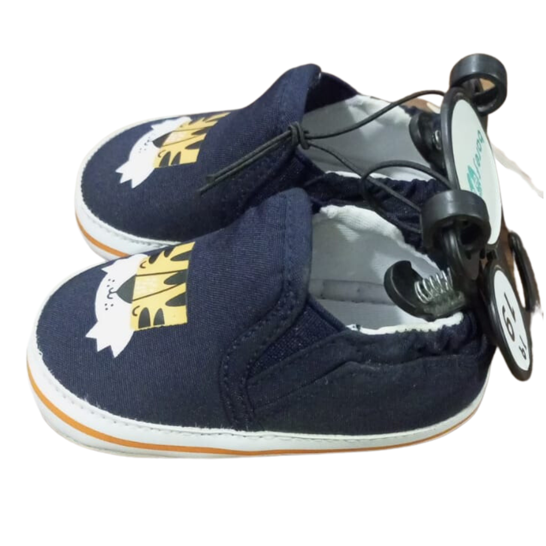 Barefeet SM Casual - Johnnie - Navy - Prewalkers Size 19