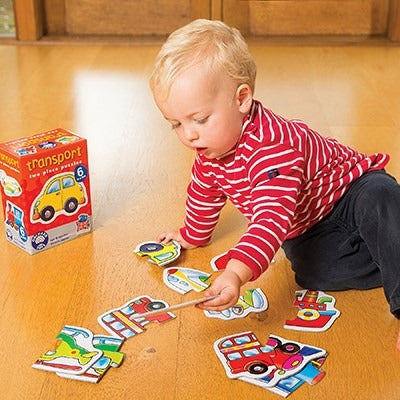 Transport Puzzle - Two & Three Piece Puzzles - 6 in a Box