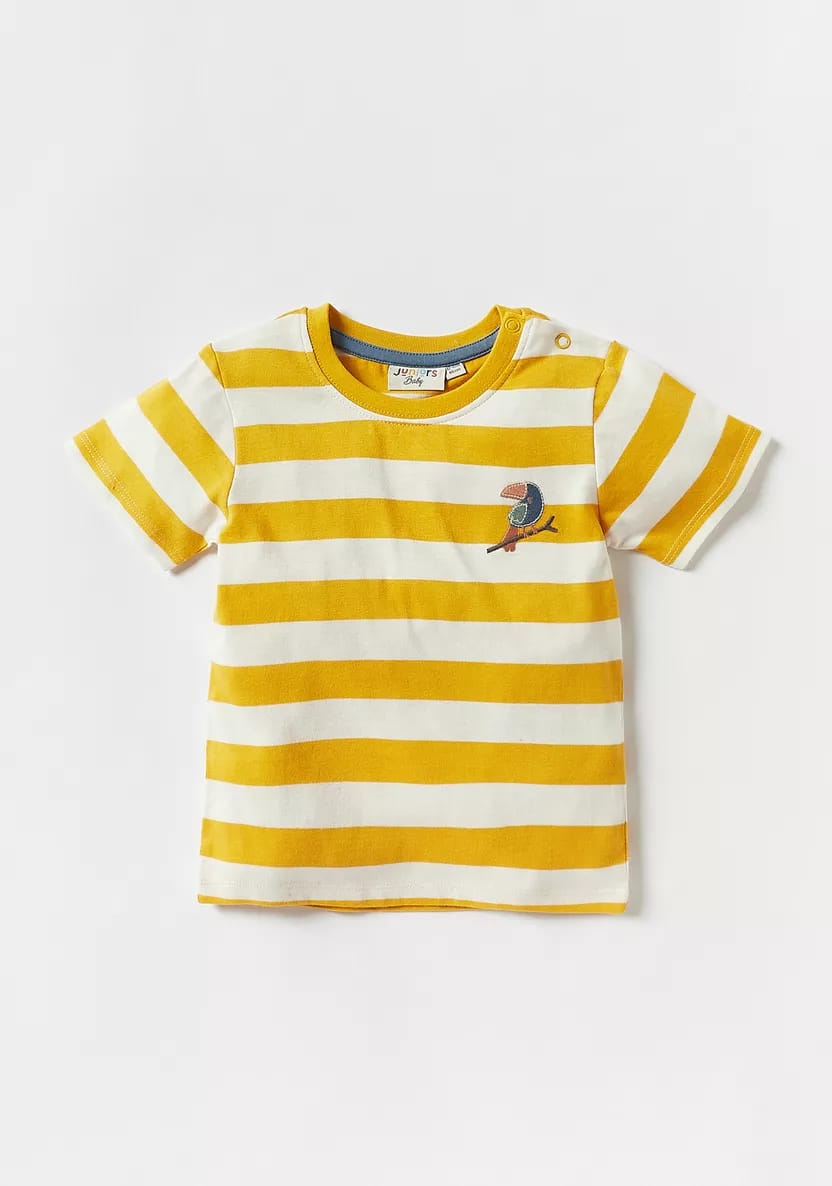 Juniors Graphic T Shirt - Multi Color (Pack of 3) 12-18M Yellow