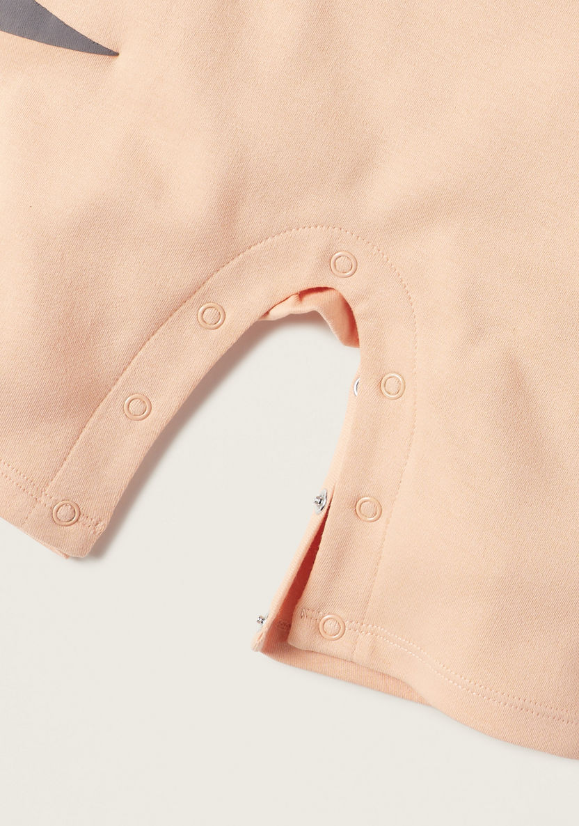 Juniors Orange Romper 6-9 M