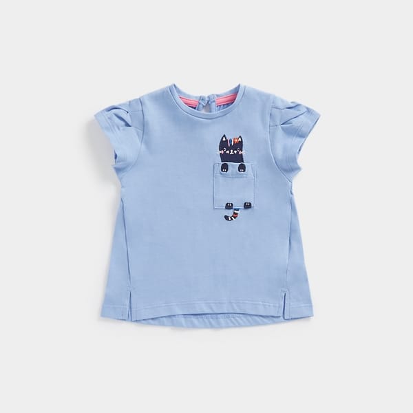 Mothercare Joyful Express - Shirt Blue 3-4 YR