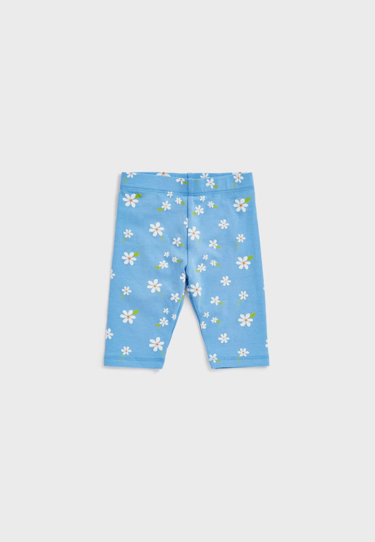 Mothercare Floral Trouser - Blue 3-4 YR