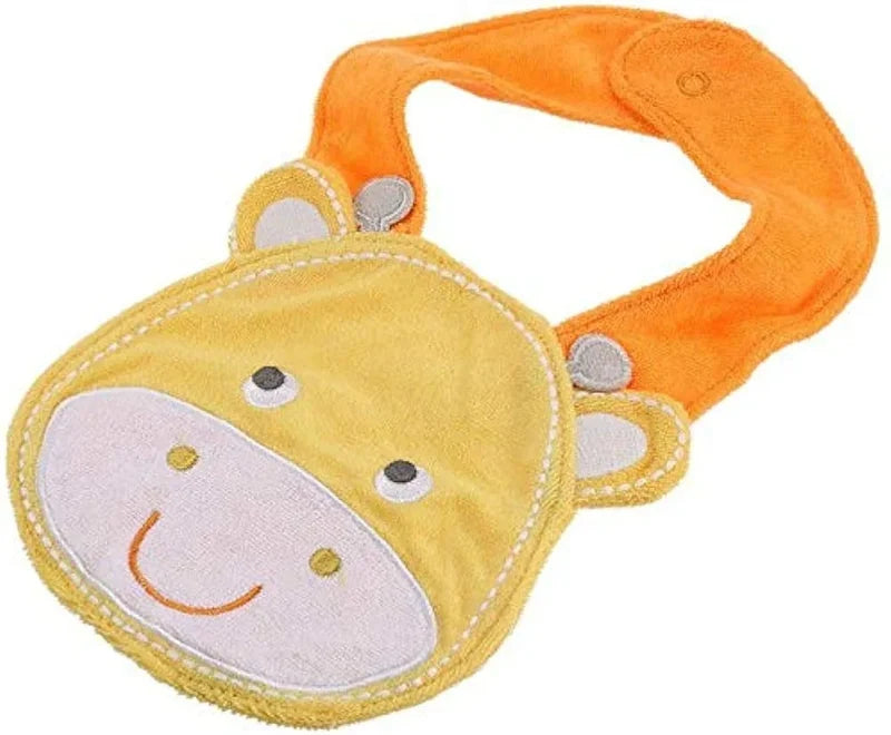 Juniors Baby Kids Infant Cute Cartoon Animal Bibs Lunch Bibs Soft Saliva Towel