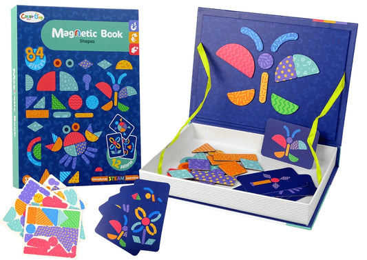 Magnetic Puzzle Book - Shapes (84 Pieces)