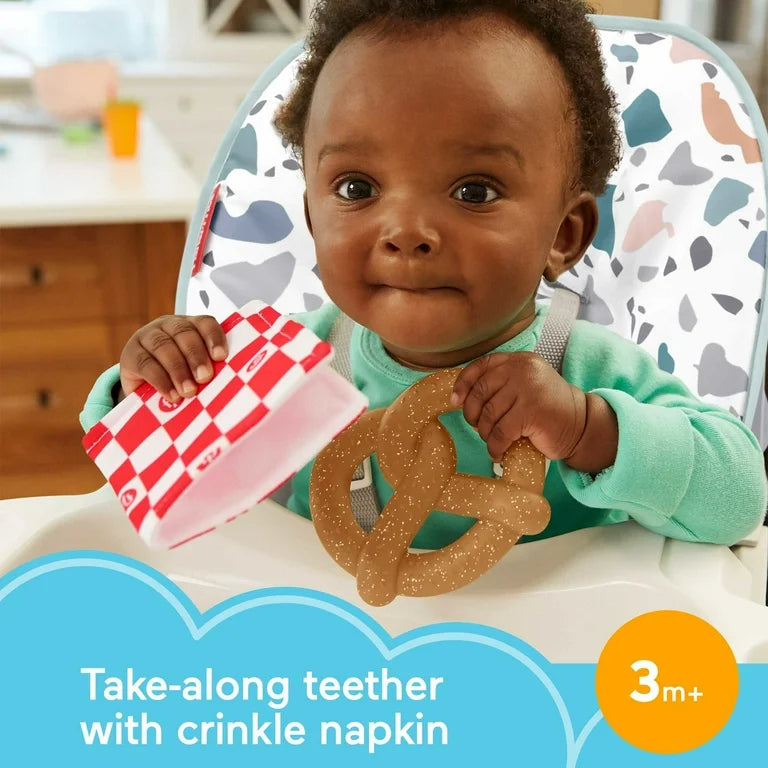 Fisher-Price Pretzel Teether, BPA-Free Infant Teething Toy