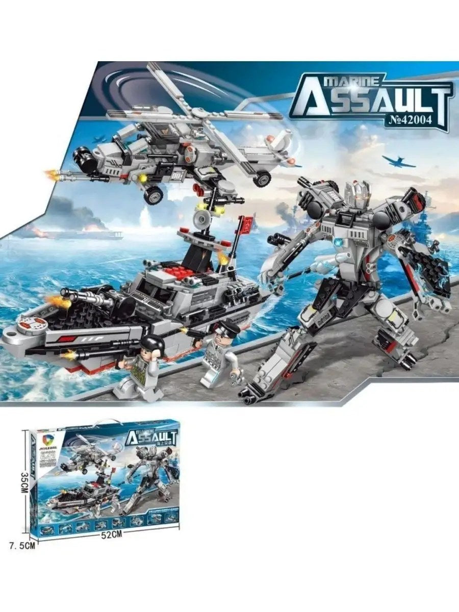Aircraft Carrier Blocks  (617 Pcs)