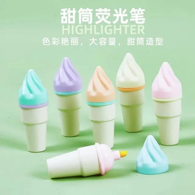 Cone Highlighters (Pack of 6)